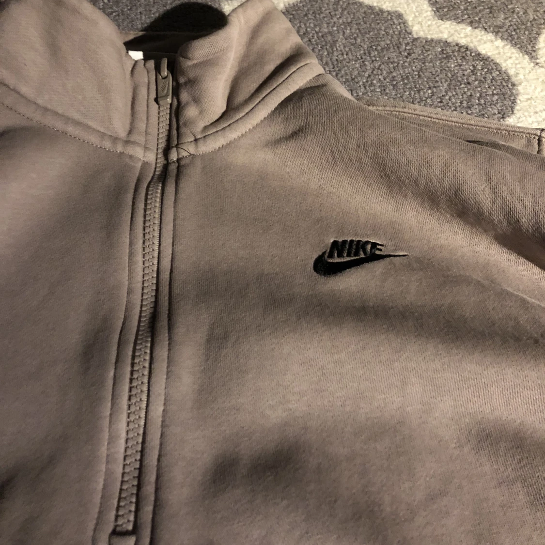 Beige/Brun Nike half zip strlk M  - 90