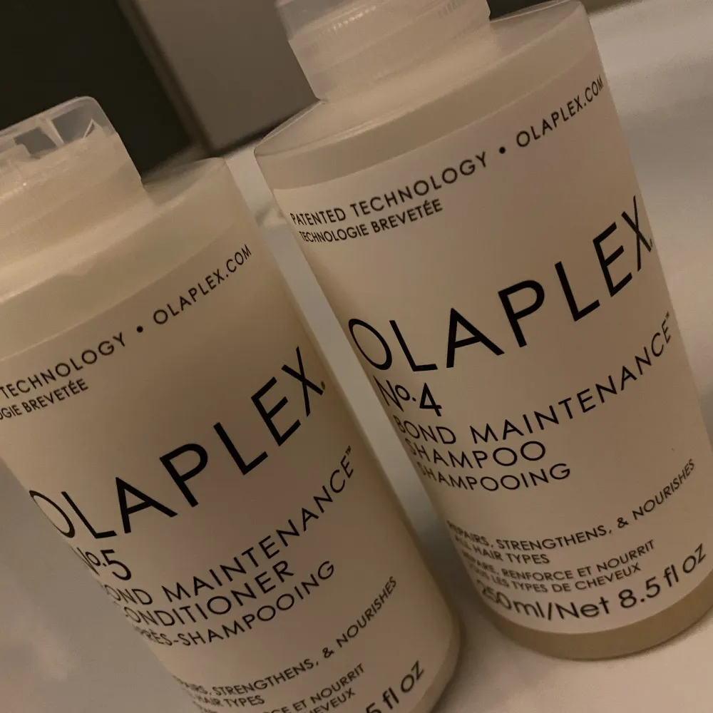 Säljer olaplex shampoo, balsam och hårmask pga att det inte funkar på mitt hår. Jag har ENDAST testat produkterna 1 gång, räknas som nya.  För mer info hör av dig till mig!. Övrigt.