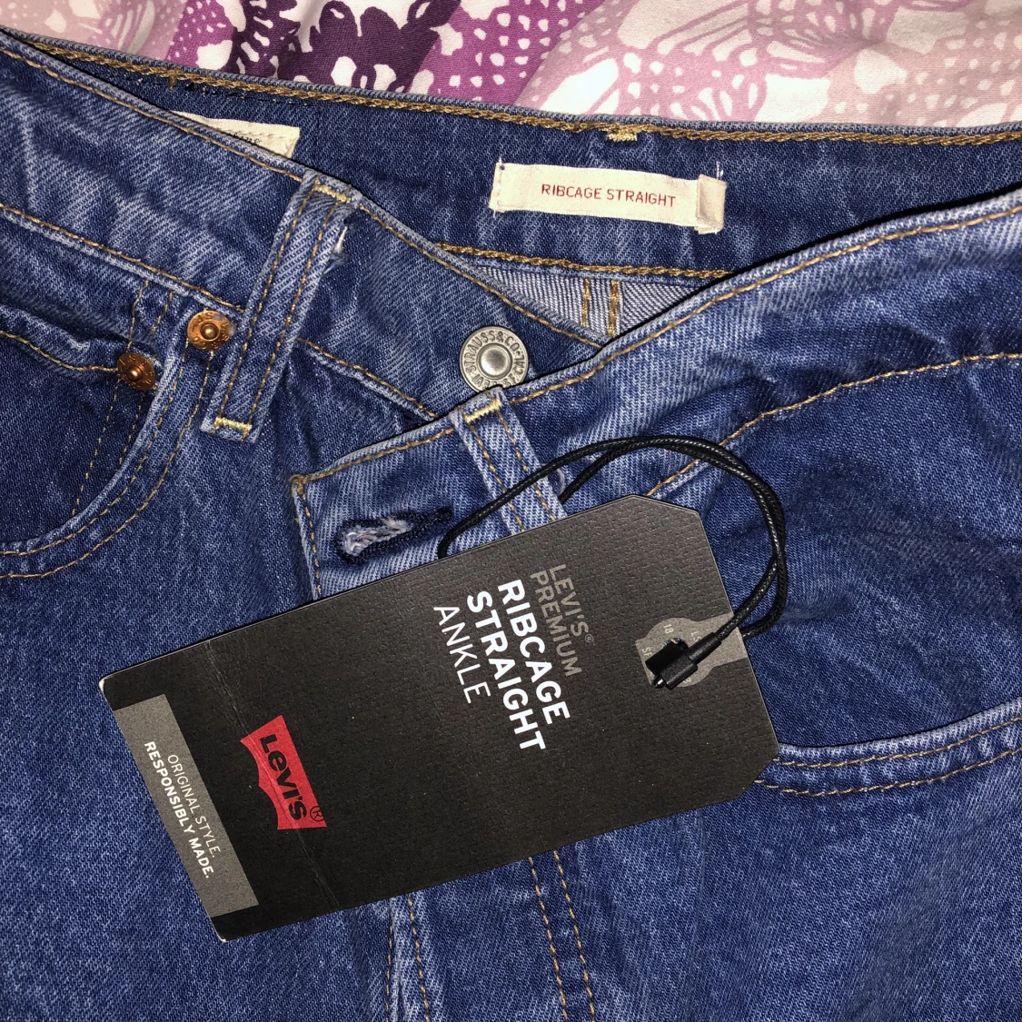 Levis ribcage straight ankle  - 90
