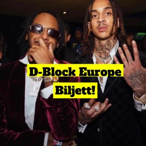 D-Block Europe - Dbe biljett. 26/2-23 fryshuset Buda på