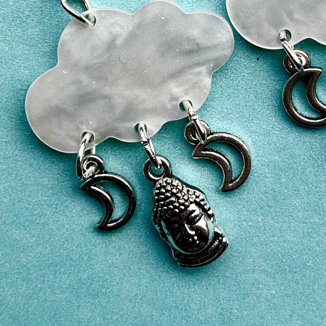 Egendesignade örhängen 💙 - 91