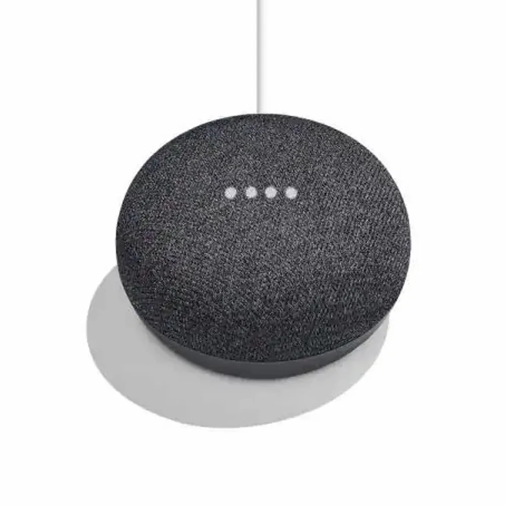 säljer denna knappt använda google home mini röstaktiverade högtalaren! den är mörkgrå och nypris är 450 kr 💕 fungerar som ny, laddare ingår 🤍. Övrigt.