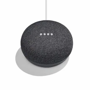 Google Home Mini - säljer denna knappt använda google home mini röstaktiverade högtalaren! den är mörkgrå och nypris är 450 kr 💕 fungerar som ny, laddare ingår 🤍