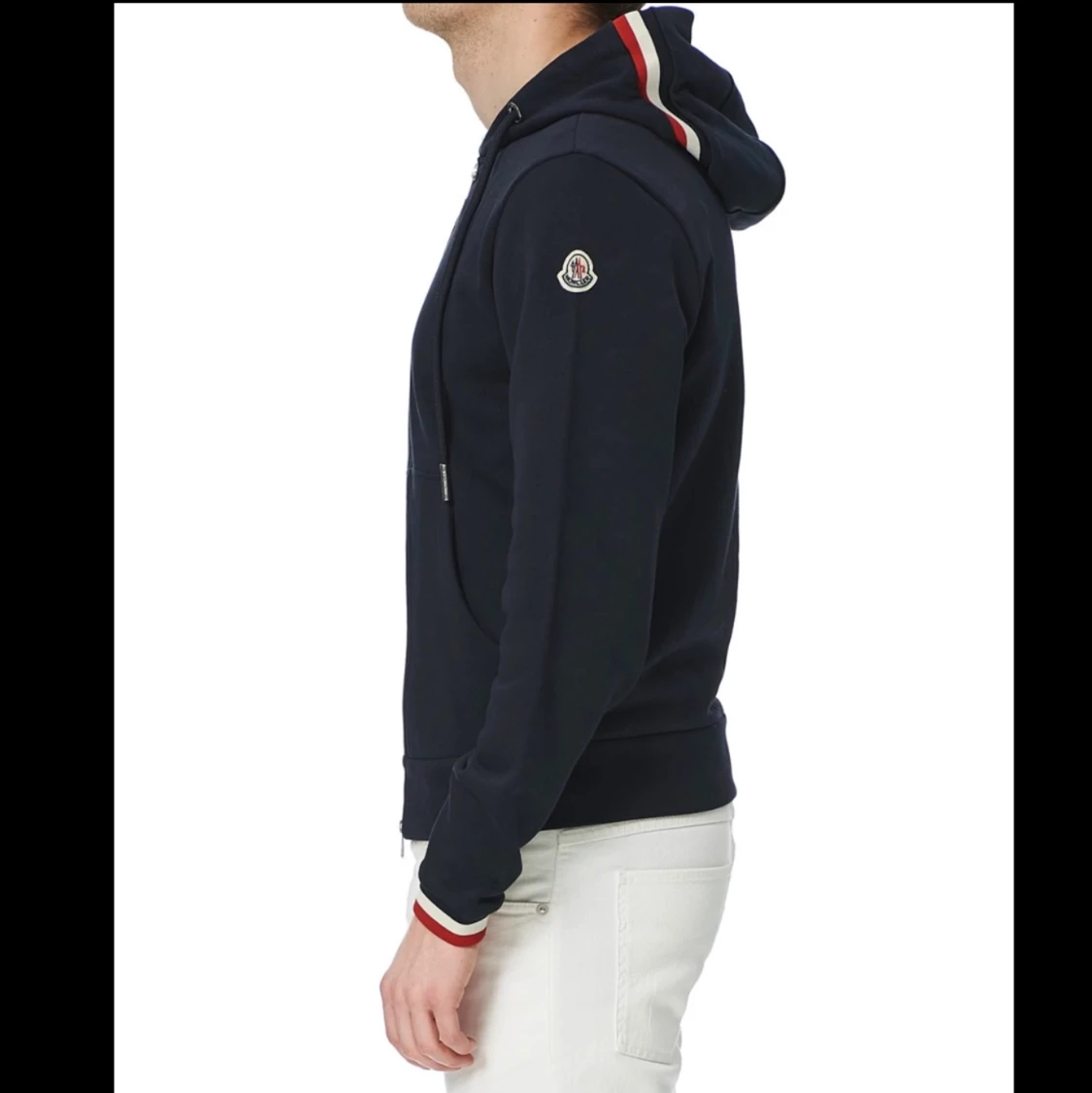 Marinblå Moncler zip hoodie - 91