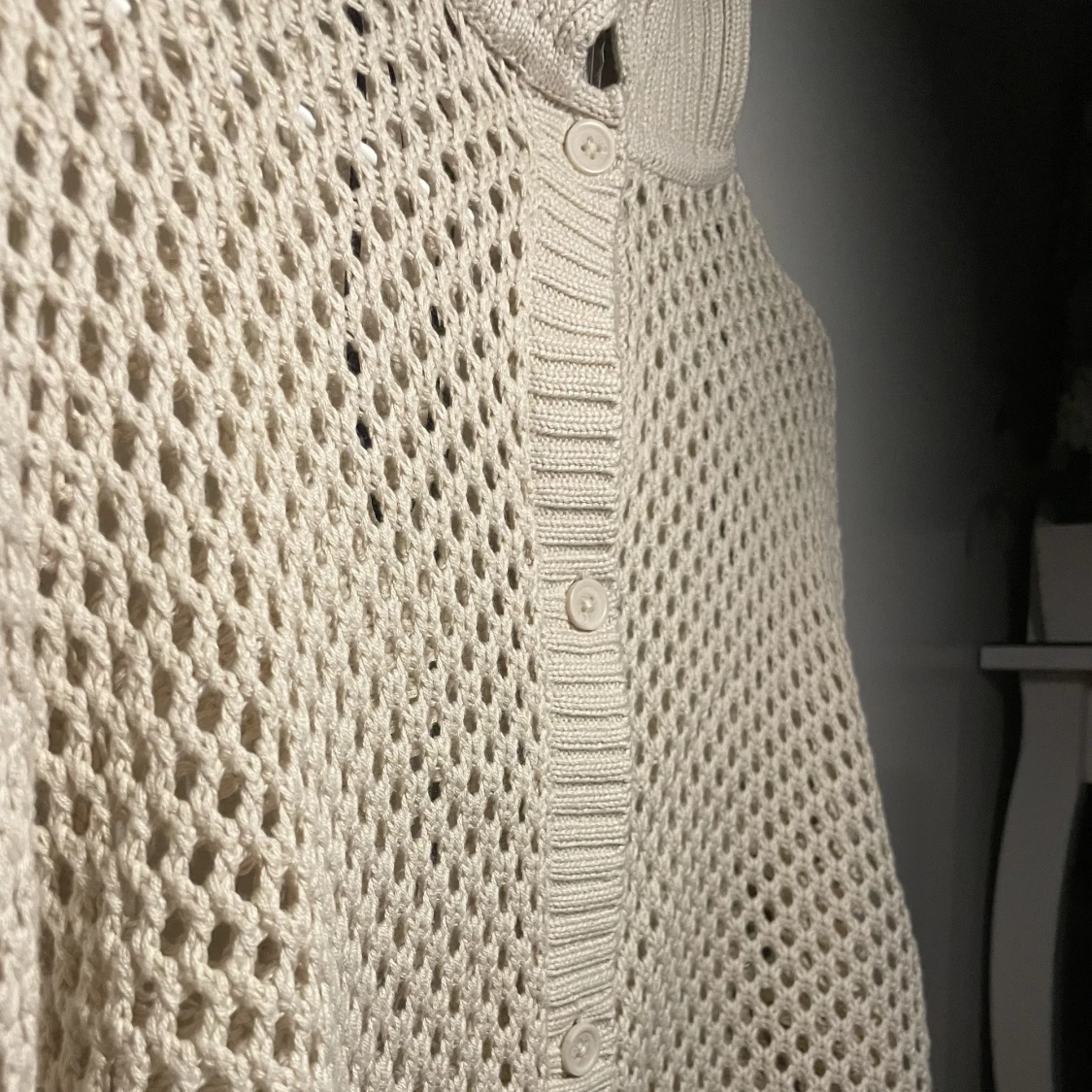 Fisknät cardigan - 90