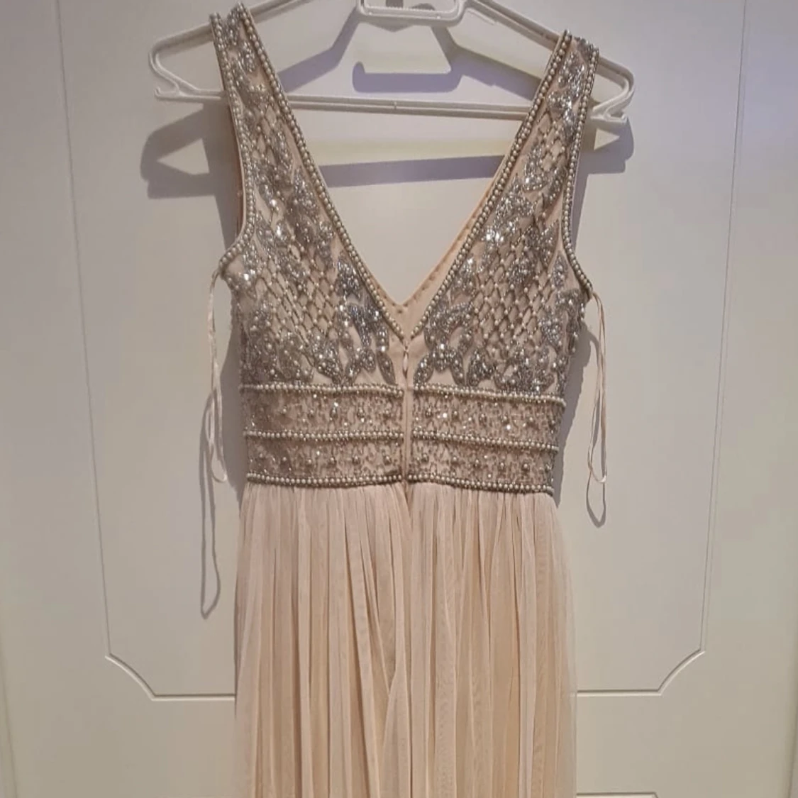 Gammeldagsrosa balklänning/festklänning  - 2