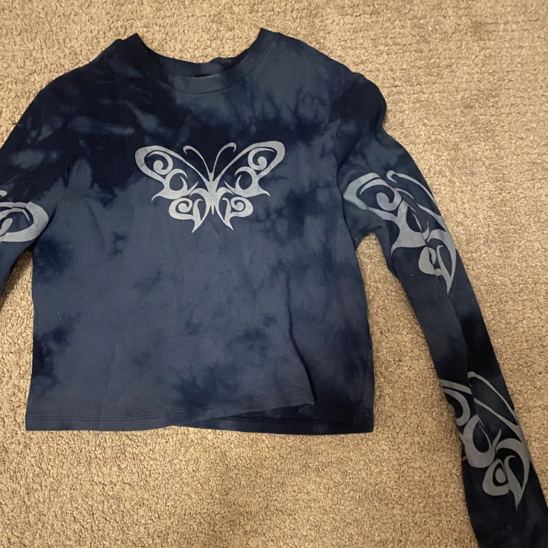 Y2k butterfly longsleeve