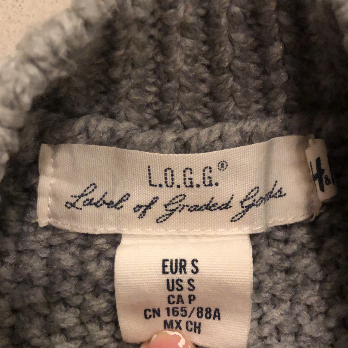 Stickad tröja S - 90