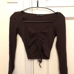 Brun zara tröja - Fint skick! Storlek S💜