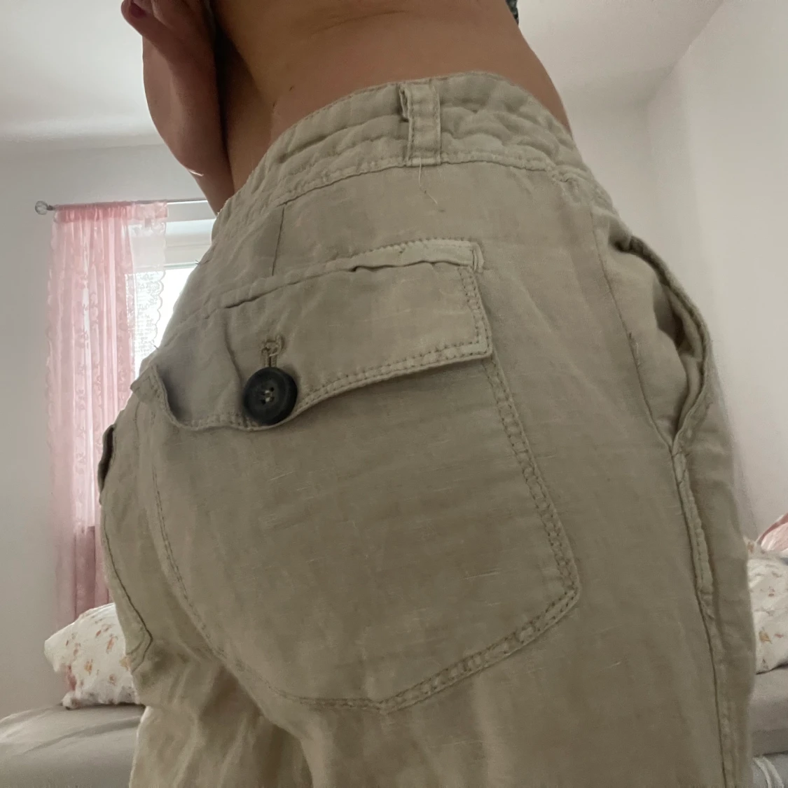 Linne byxor - 91