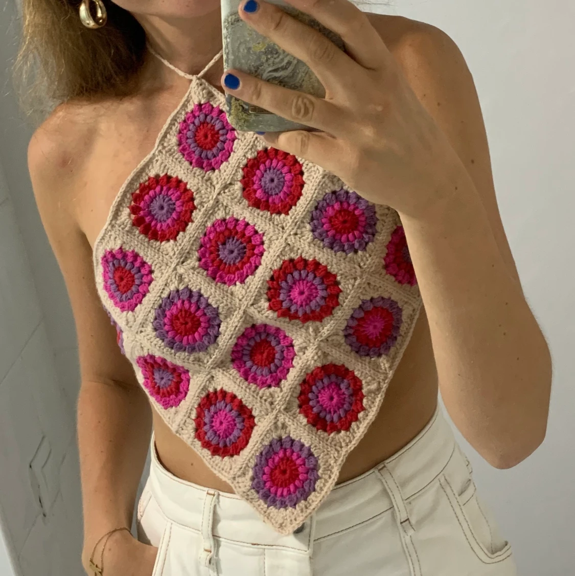 Crochet Diamond Top 