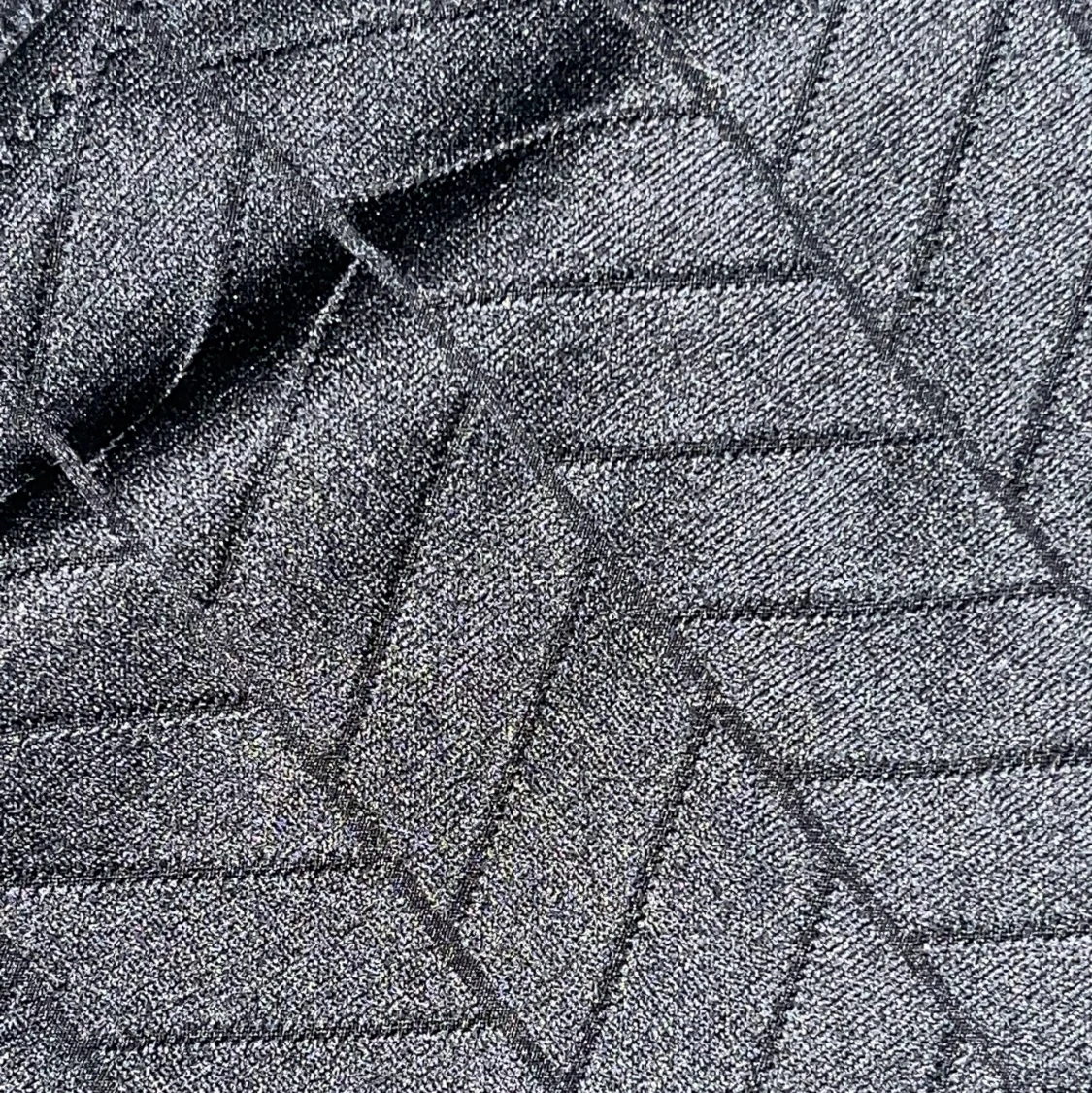 Svart mönstrad bikiniunderdel  - 90