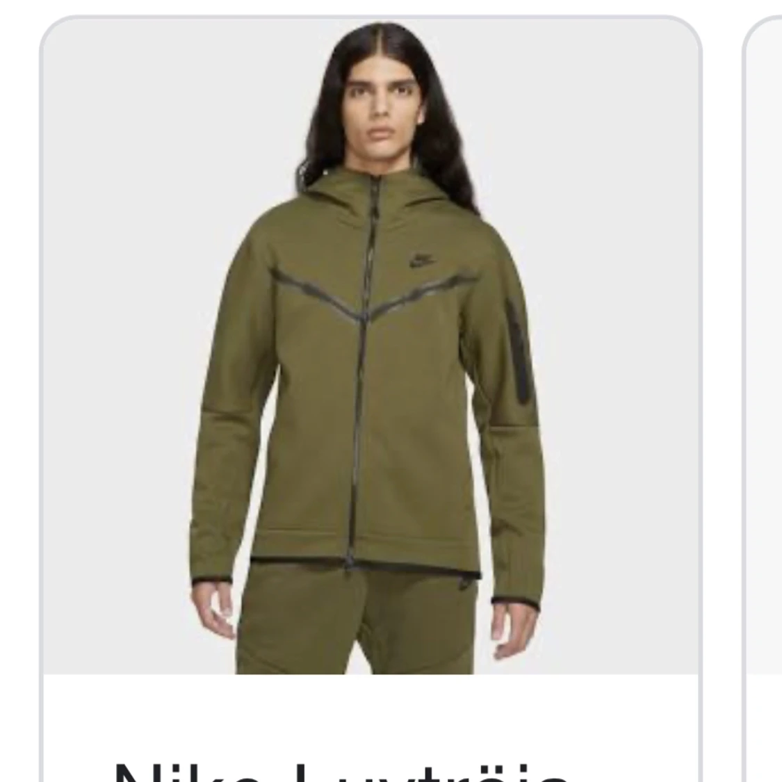 Nike Tech Fleece Dark Green - 91