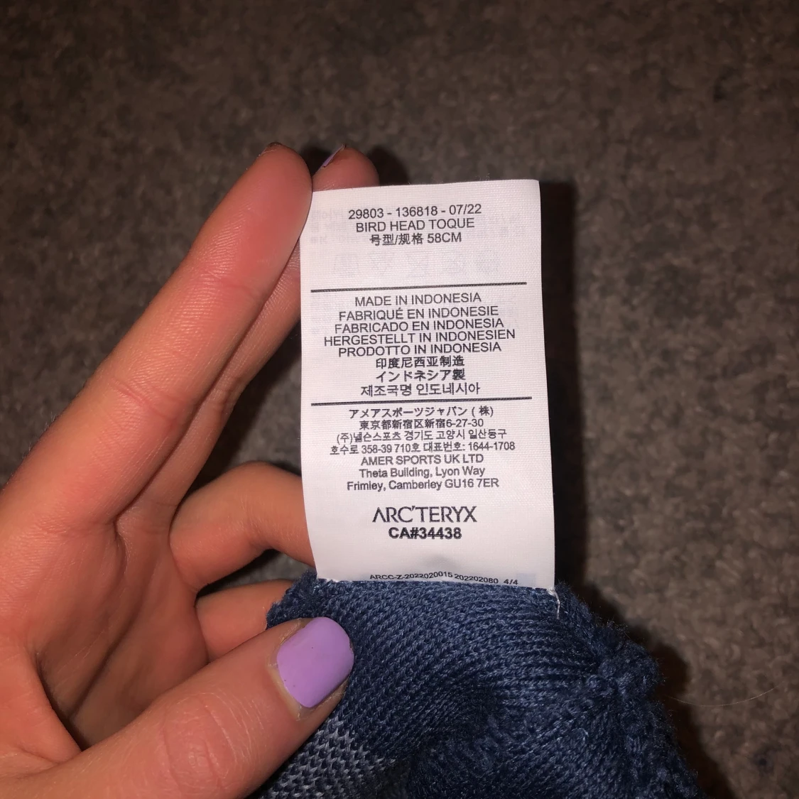 Arcteryx mössa - 91