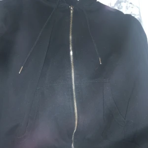 Svart törja med dragkedja  - Säljer nu min svarta tröja med dragkedja från hm då den inte kommer till användning längre inte använd så mycket så den är i bra skick! Skriv för fler bilder eller frågor ! Storlek xs kan även passa s pris kan diskuteras 💕💕