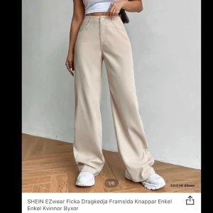 Byxor - Dessa byxor från shein i storlek S (passar trodligtvis 36-38). Säljer för dom var för stora för min smak. Helt oanvända. Orginal pris 189:- säljer för 100:- + frakt.