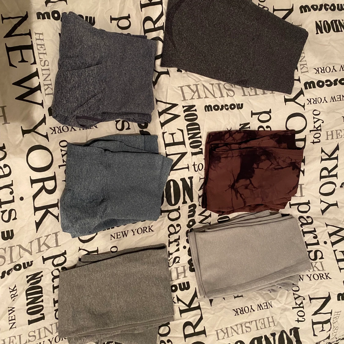 Tränings shorts och leggings