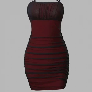 Röd klänning - Super snygg röd klänning 