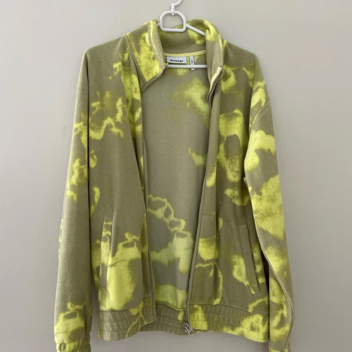 Fleece/kofta från Weekday