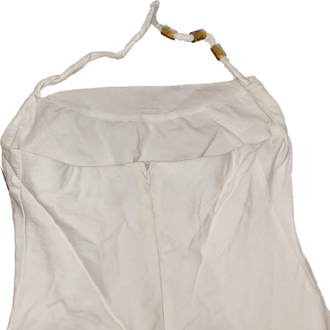 Vit kort klänning  - 91