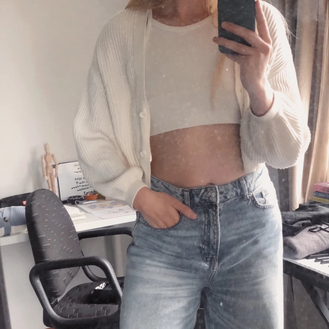 Vit kofta från NA-KD✨ - 90