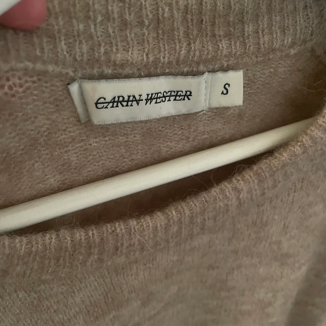 Stickad Kashmir tröja - 90