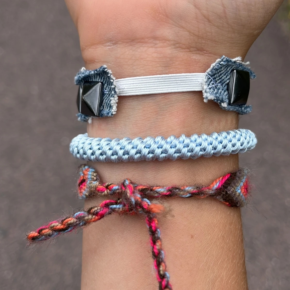 jeansnitarmband - 91