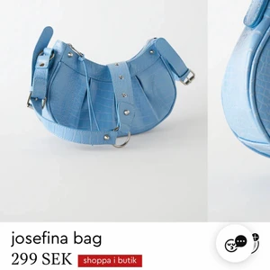 Blå väska Gina Tricot - Blå väska från Gina Tricot. Aldrig använd och prislappen kvar. Köpa direkt: 299kr. Skriv privat vid fler frågor eller ifall ni vill ha fler bilder💗