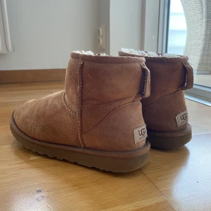 Ugg i strl 38 - Säljer uggs i färgen chestnut i strl 38 (men passar även strl 39). OBS: ett litet hål i högra skon. I övrigt bra skick!   Köparen står för frakt!