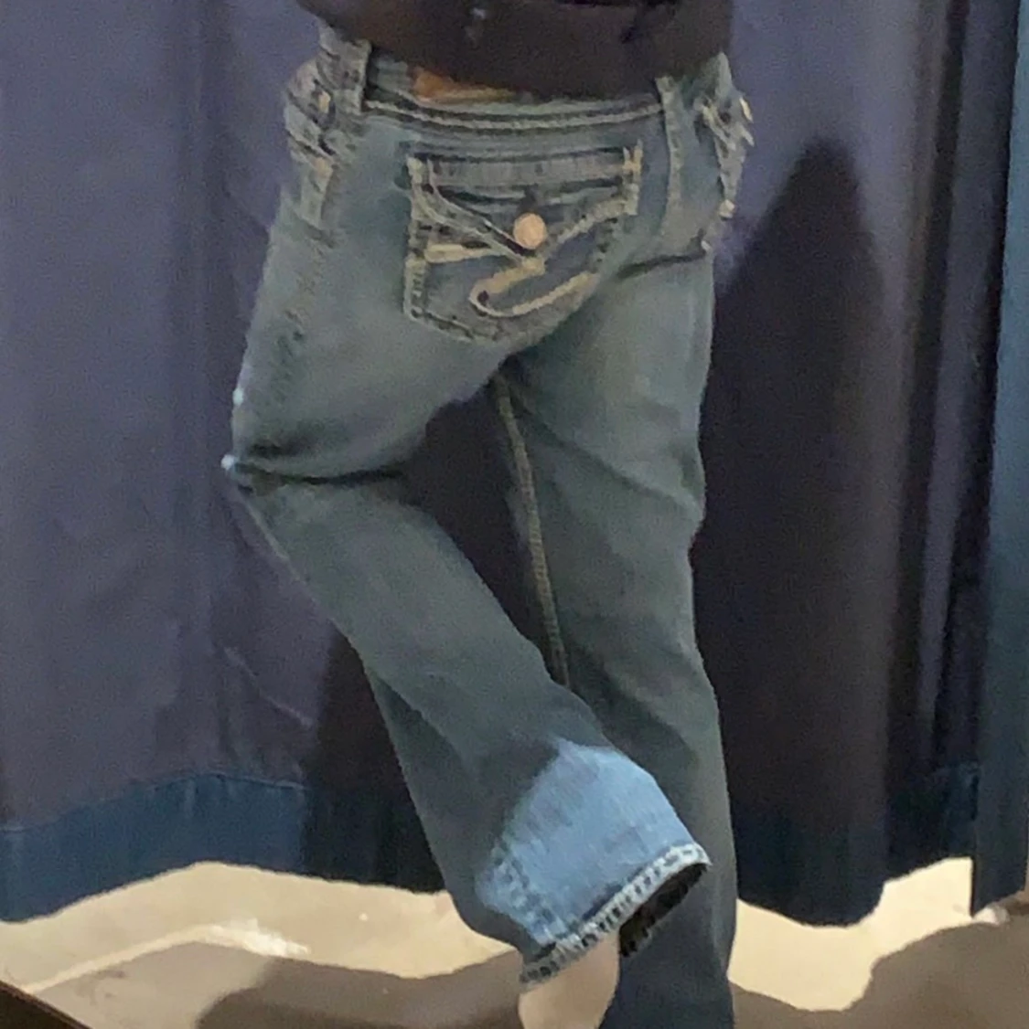 Lågmijade jeans  - 90