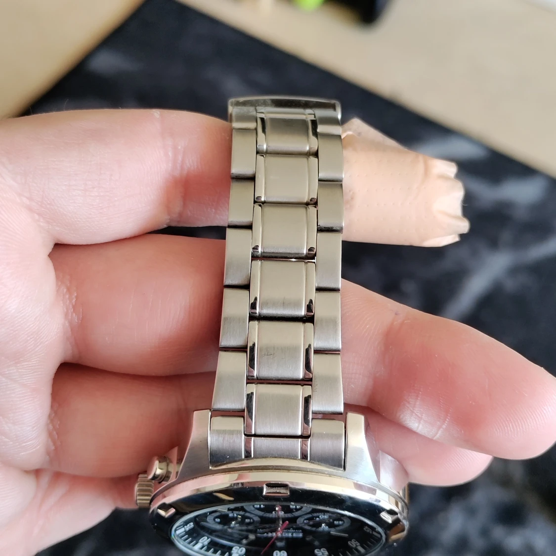 Seiko chronocraaf 44mm som ny knappt anv - 90