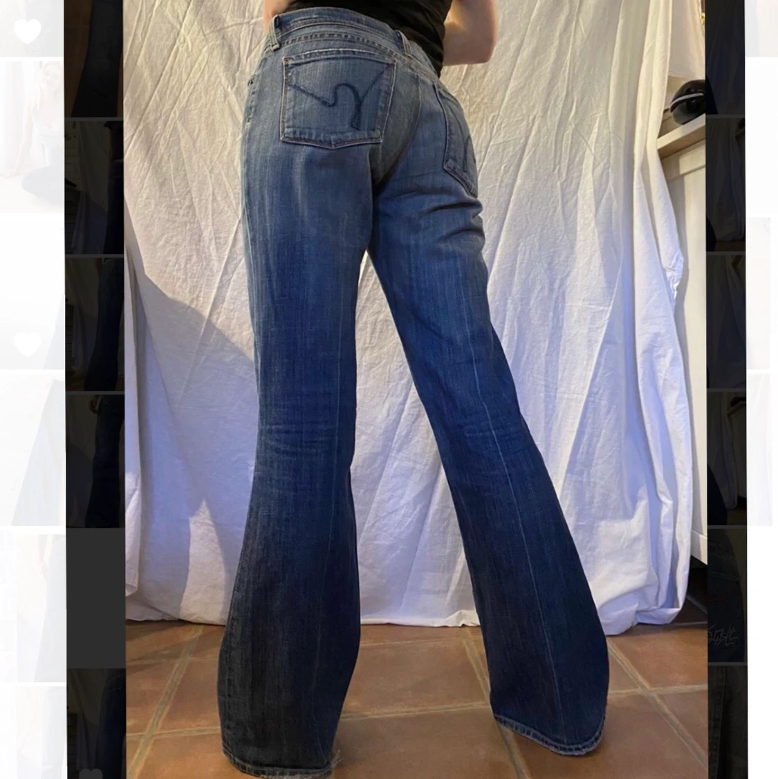 Lowwaist bootcut/loose jeans 
