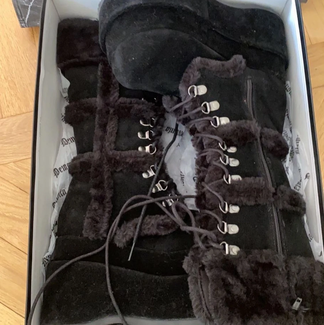 Demonia full of fury platform boots - 91