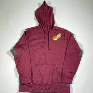 Nike therma fit tränings hoddie. - Vin röd hoddie, översta vänstra hörnet är ett golden demon märke. Regural fit, perfekt skick