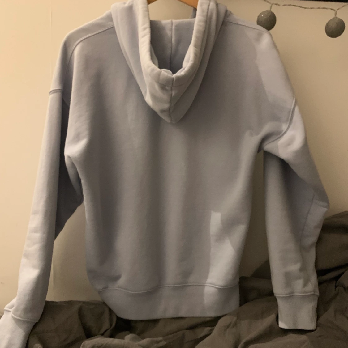 Vanlig ljus blå hoddie - 91