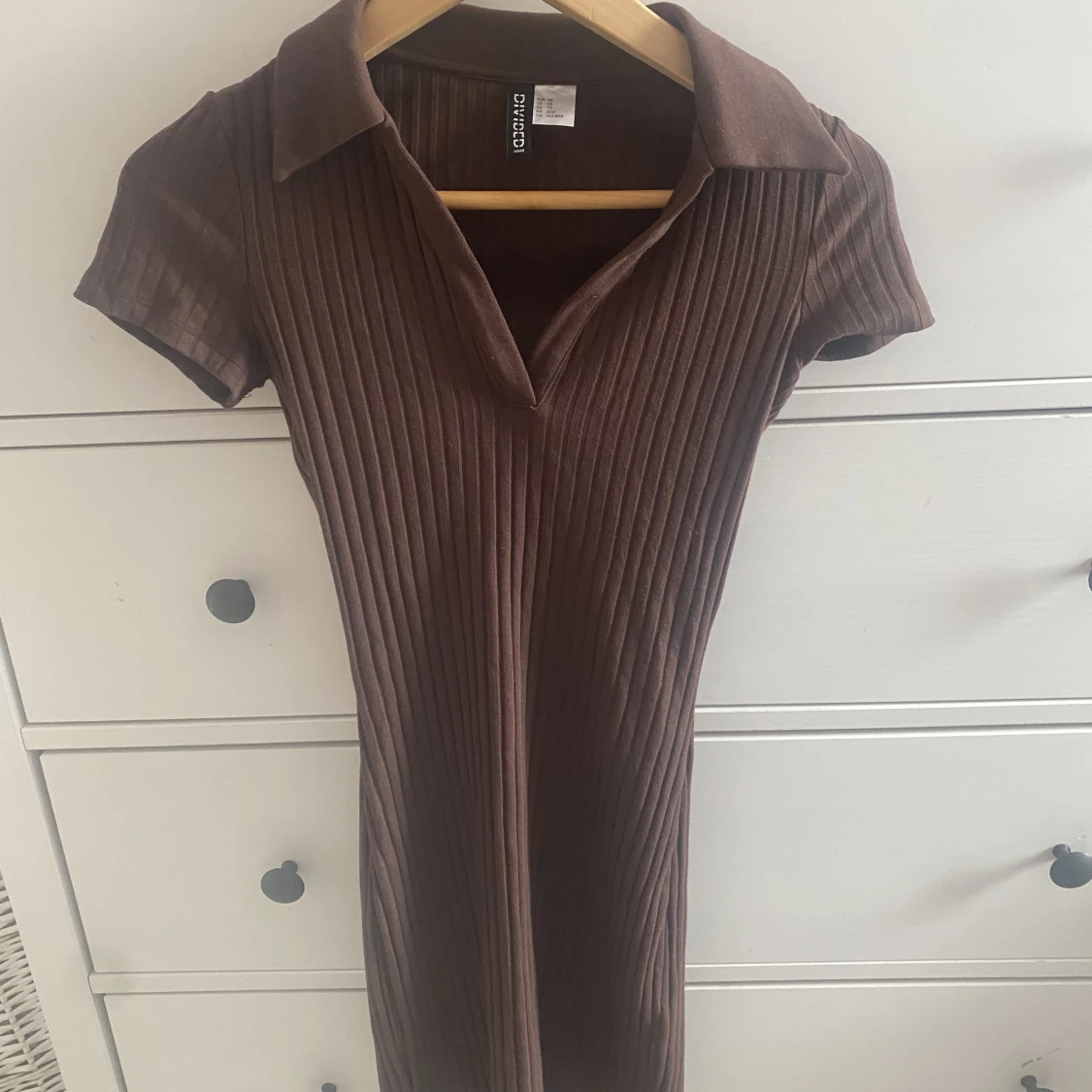 Brun klänning - 90