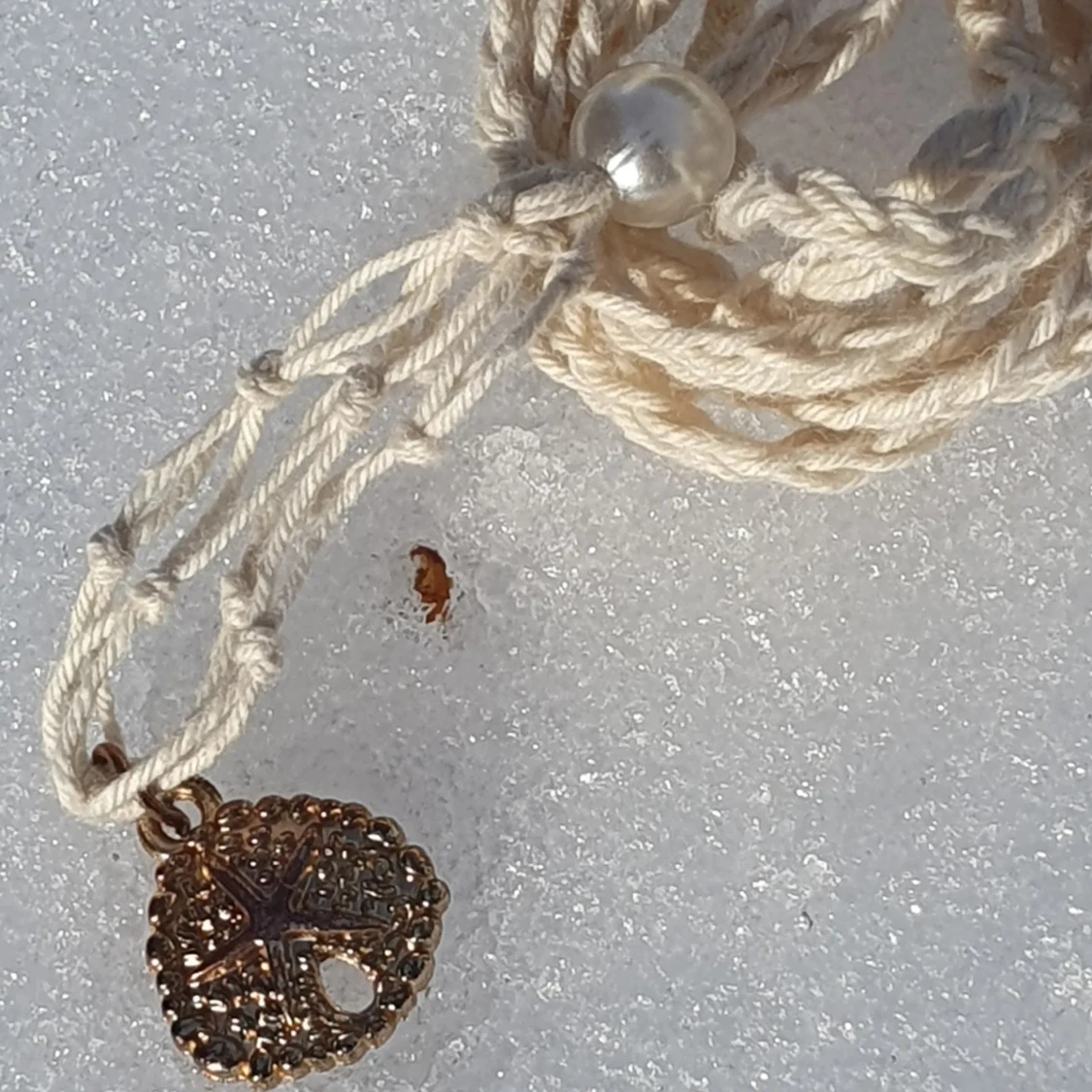 Kristall halsband  - 90