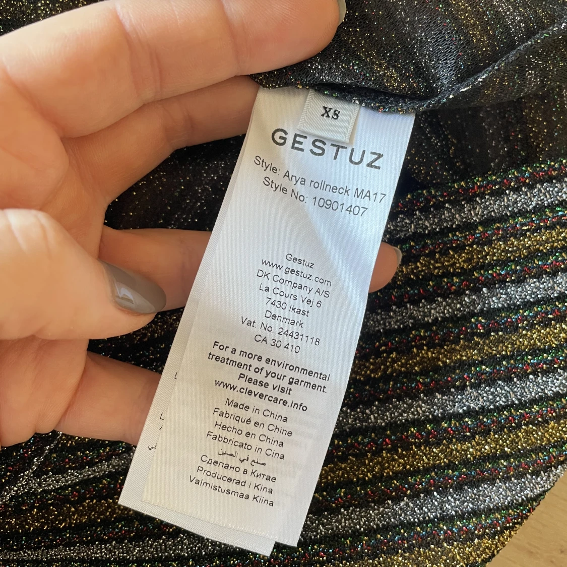 Turtleneck longsleeve top - 91