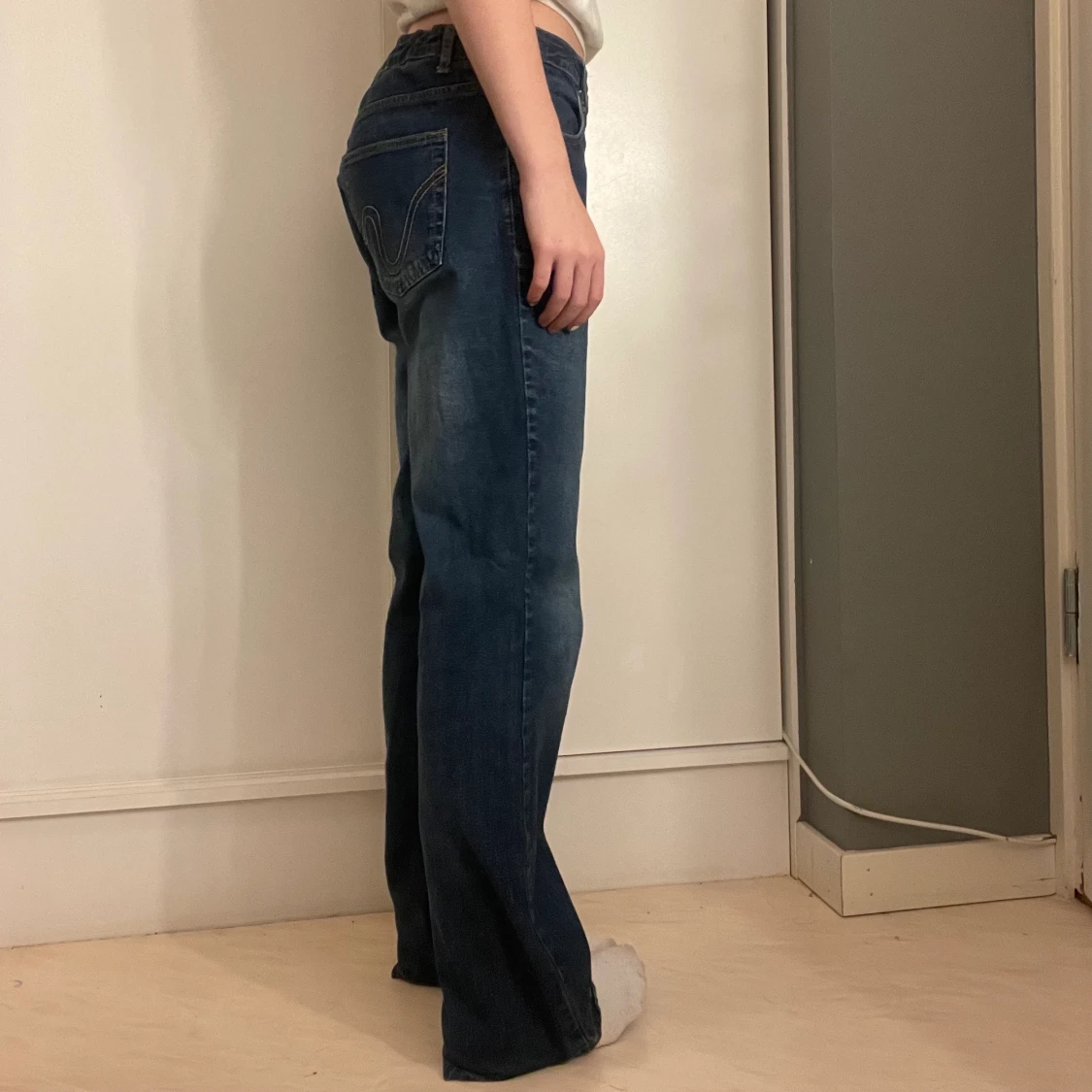 Lågmidjade jeans - 90