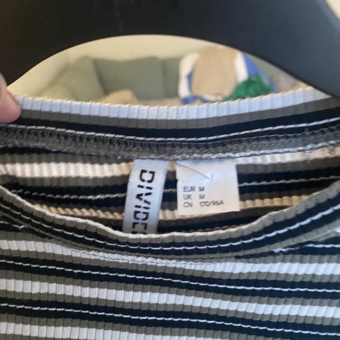 Tight randig t-shirt  - 90