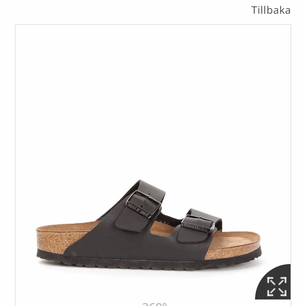 Oanvända Arizona birkenstock med kartong kvar i srl 38. Skor.