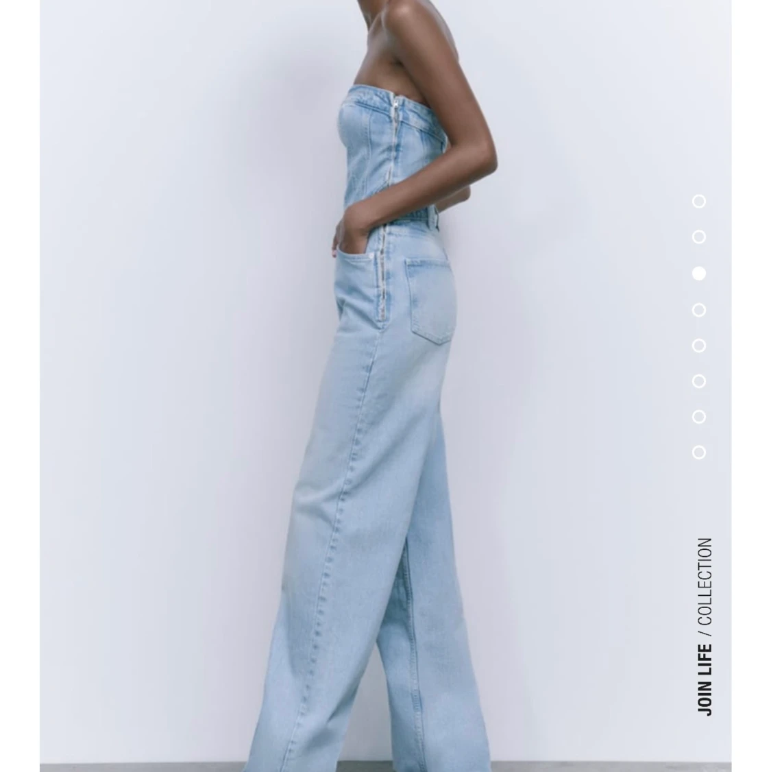 Slutsåld denim jumpsuit zara - 90