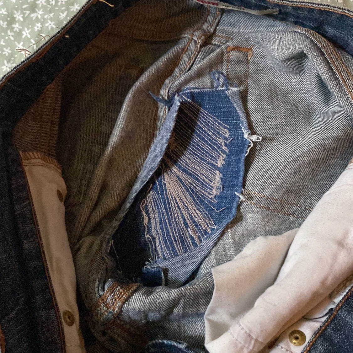 Lågmidjade jeans - 90