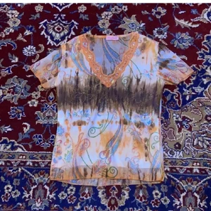 Vintage topp - Mönstrad vintage topp