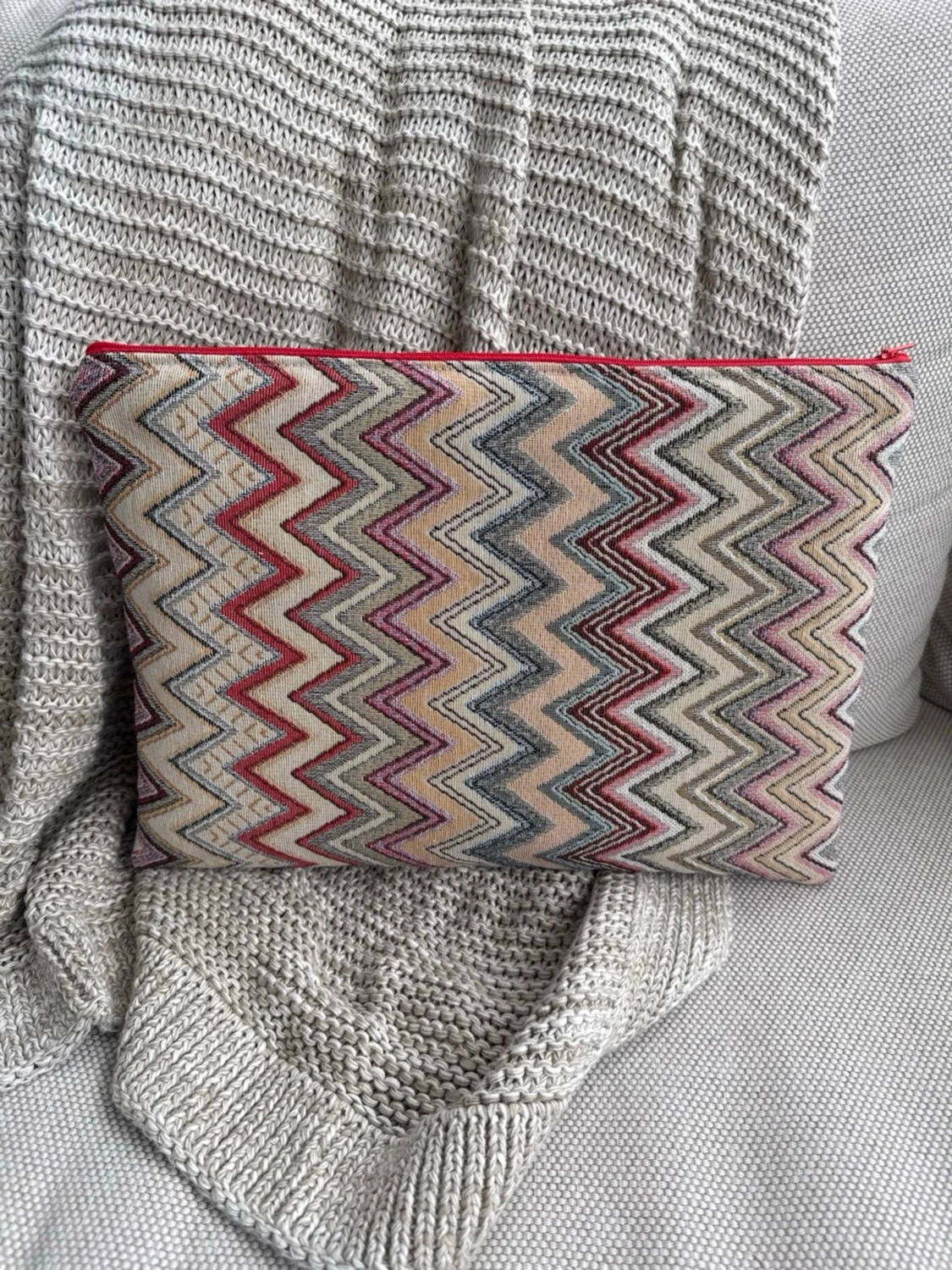 Zigzag-mönstrad datorväska Emelo - 3