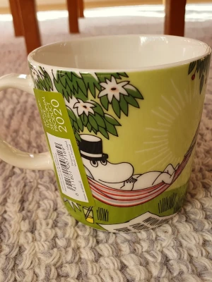 Ny Mumin mugg Vilopaus  - Felfri mugg med etikett kvar. Arabia. Packar mycket bra. 