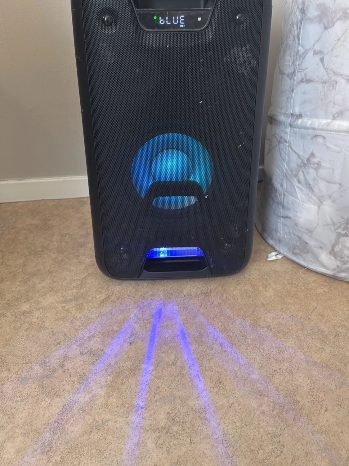 Stor svart bärbar Bluetooth-högtalare - 1
