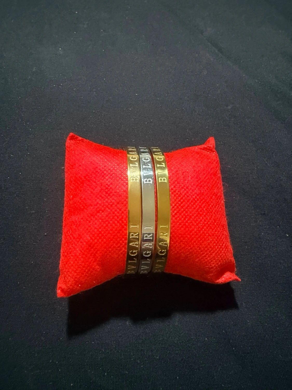 Snygga set armband i rostfritt stål - 2