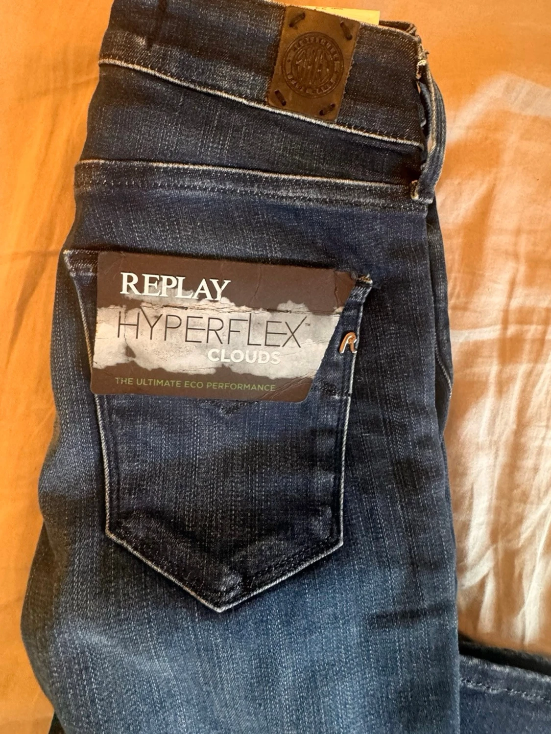 Mörkblå skinny jeans från Replay W23 L30 - 5