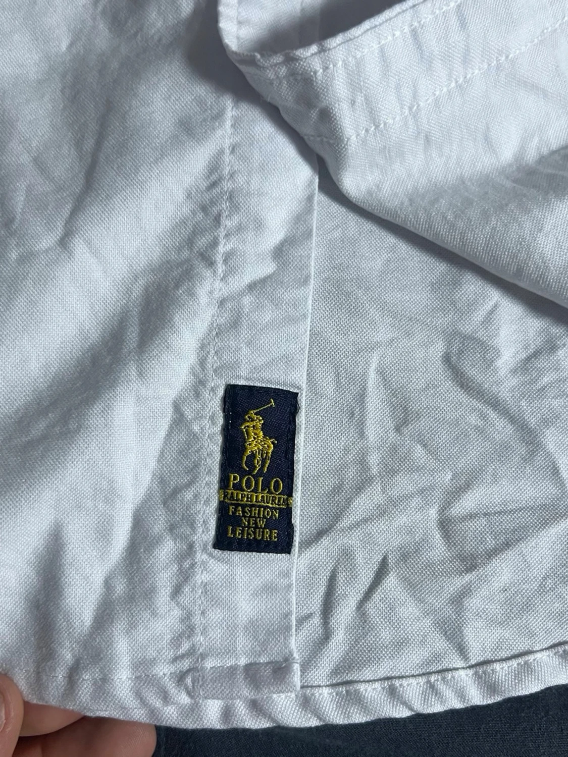Vit skjorta från Ralph Lauren - 4